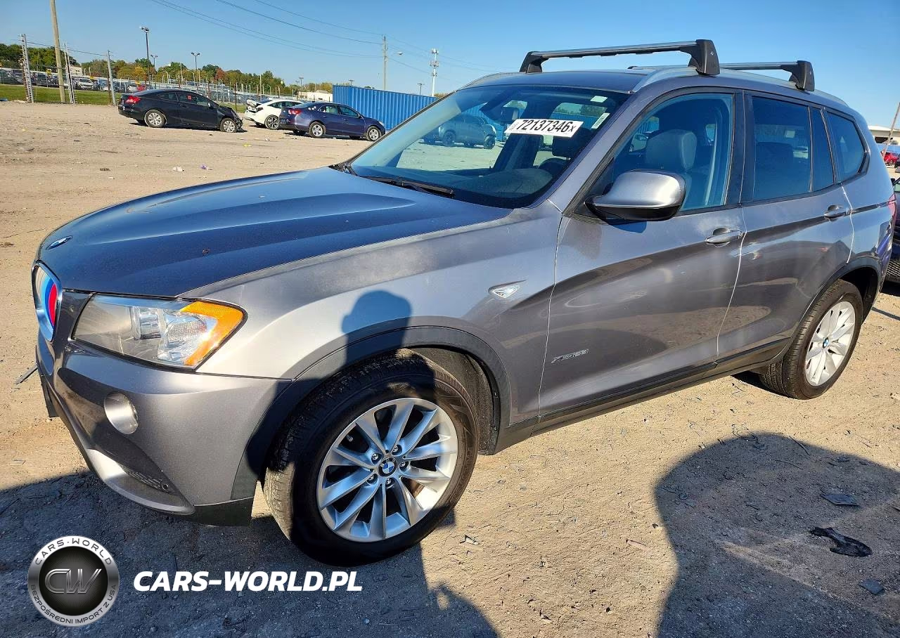 2013 BMW X3 xDrive28I VIN:5UXWX9C56D0D06774 - 1