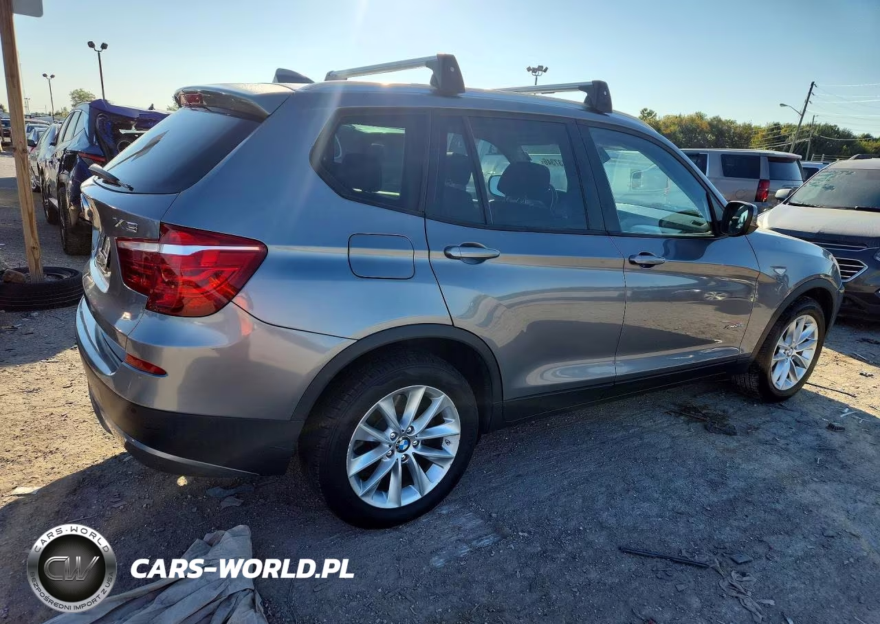 2013 BMW X3 xDrive28I VIN:5UXWX9C56D0D06774 - 3