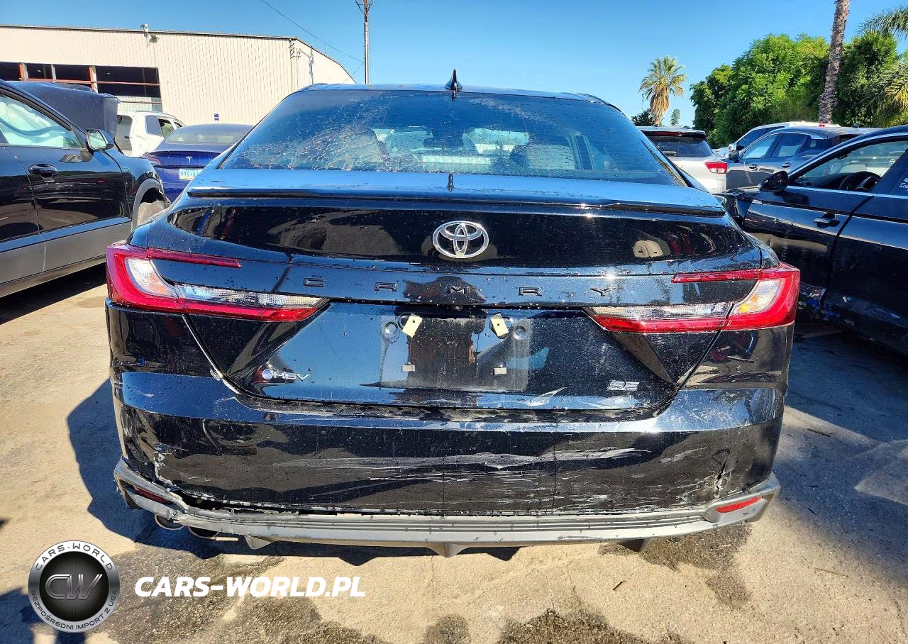 2026 Toyota Camry Se VIN:4T1DAACK1TU661837 - 6