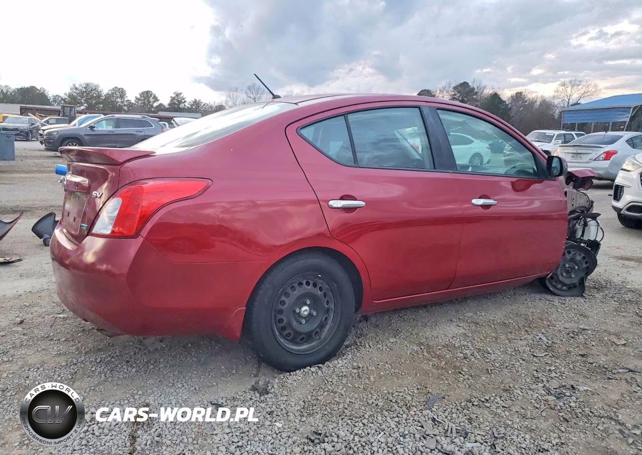 2014 Nissan Versa S VIN:3N1CN7AP9EL820707 - 3