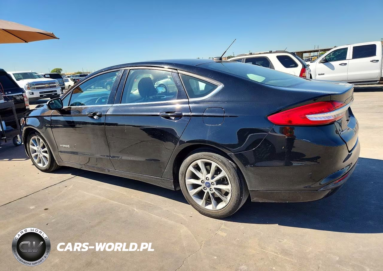 2017 Ford Fusion Se Hybrid VIN:3FA6P0LU3HR408871 - 2