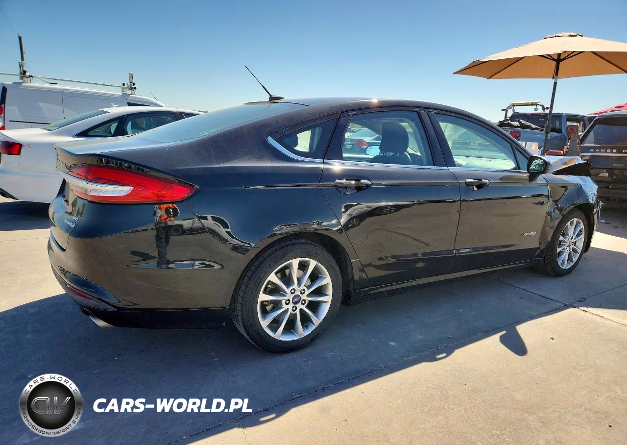 2017 Ford Fusion Se Hybrid VIN:3FA6P0LU3HR408871 - 3