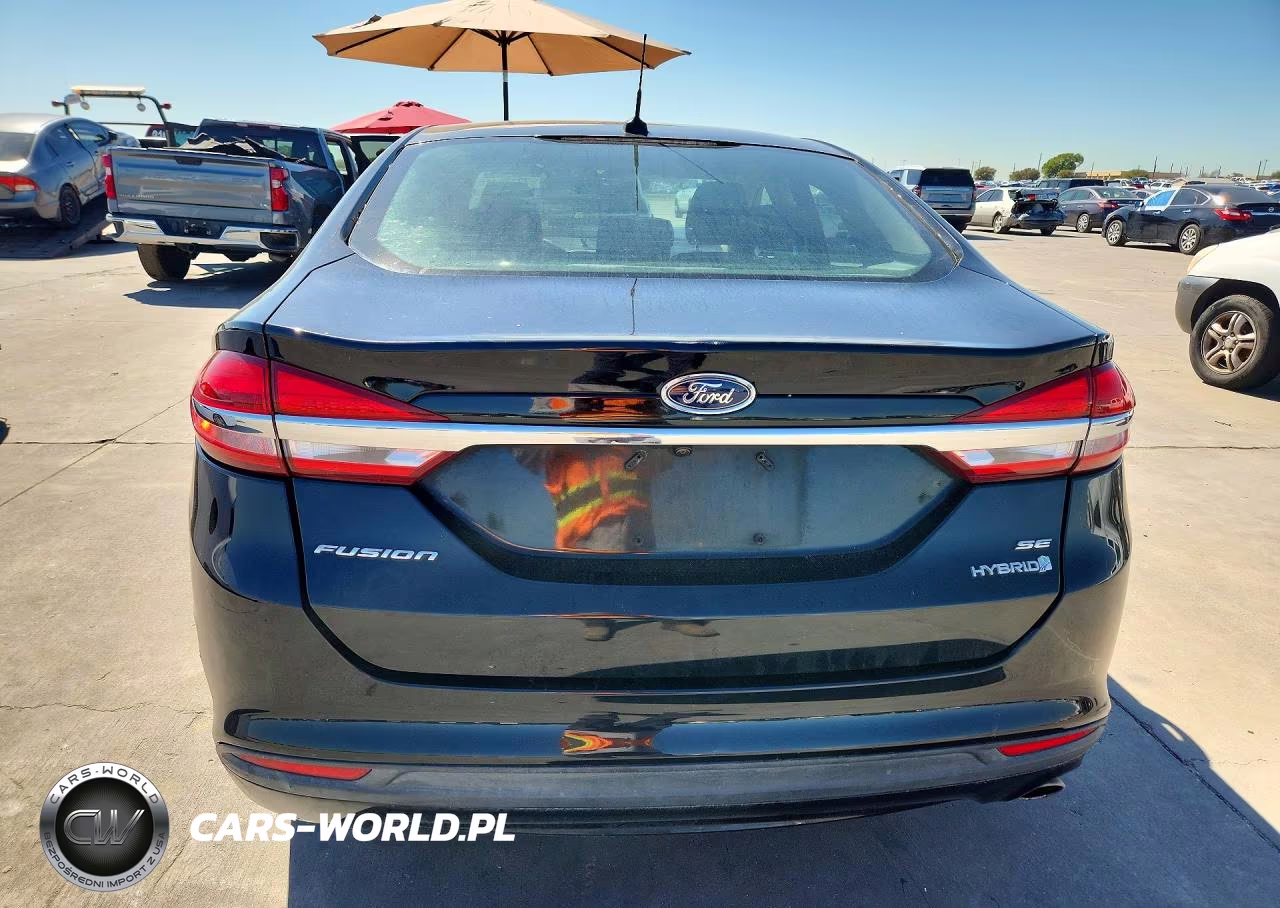 2017 Ford Fusion Se Hybrid VIN:3FA6P0LU3HR408871 - 6