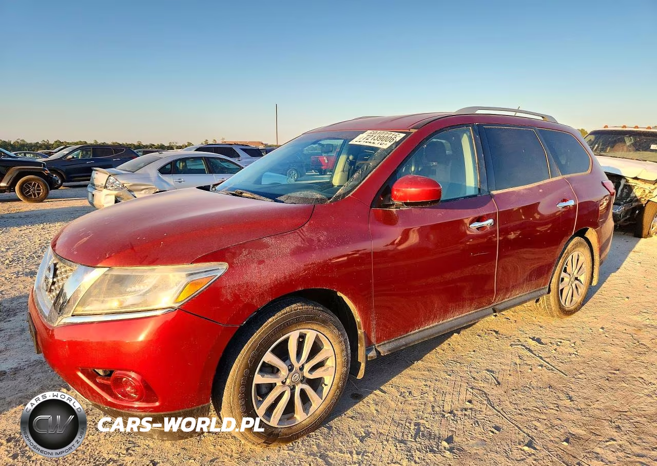 2014 Nissan Pathfinder S VIN:5N1AR2MM5EC718339 - 1