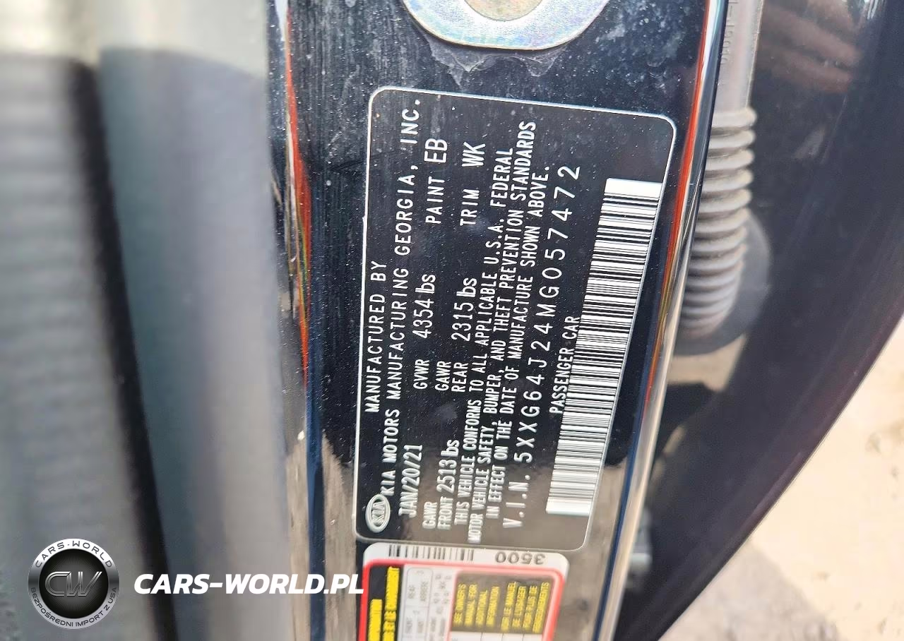 2021 Kia K5 Gt Line VIN:5XXG64J24MG057472 - 13