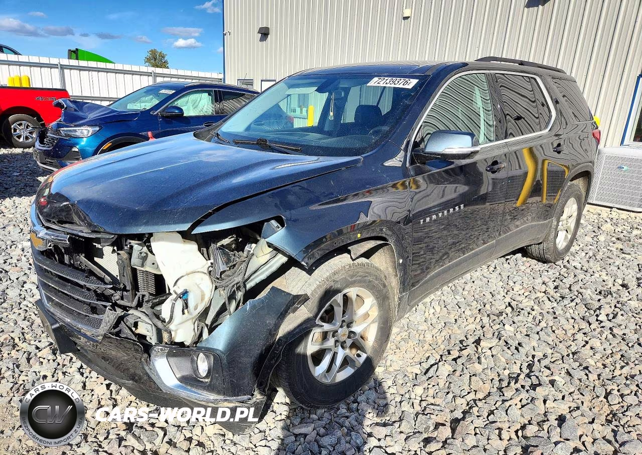 2019 Chevrolet Traverse Lt VIN:1GNEVHKW5KJ153839 - 1