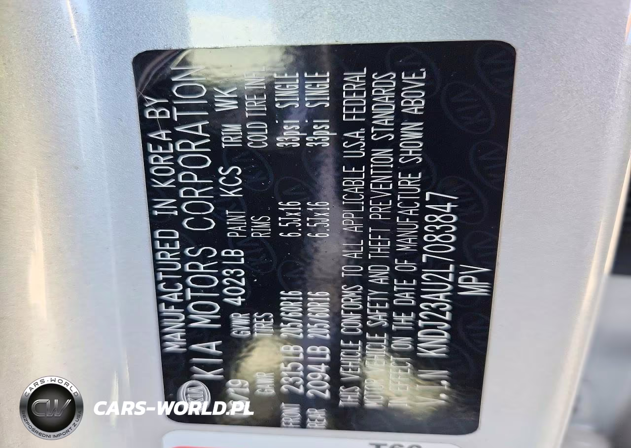 2020 Kia Soul Lx VIN:KNDJ23AU2L7083847 - 12