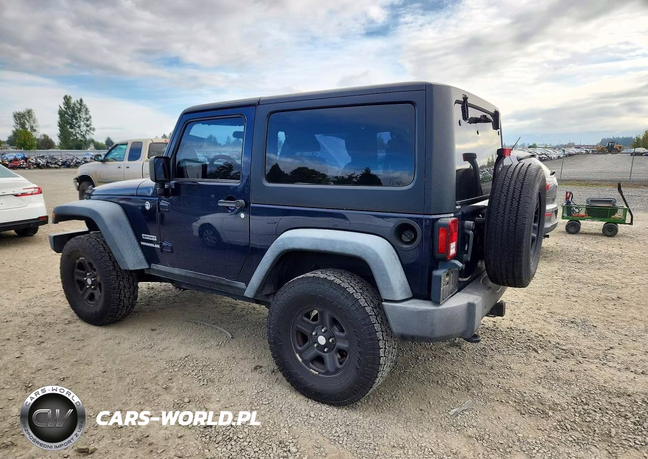 2013 Jeep Wrangler Sport VIN:1C4AJWAG0DL583626 - 2