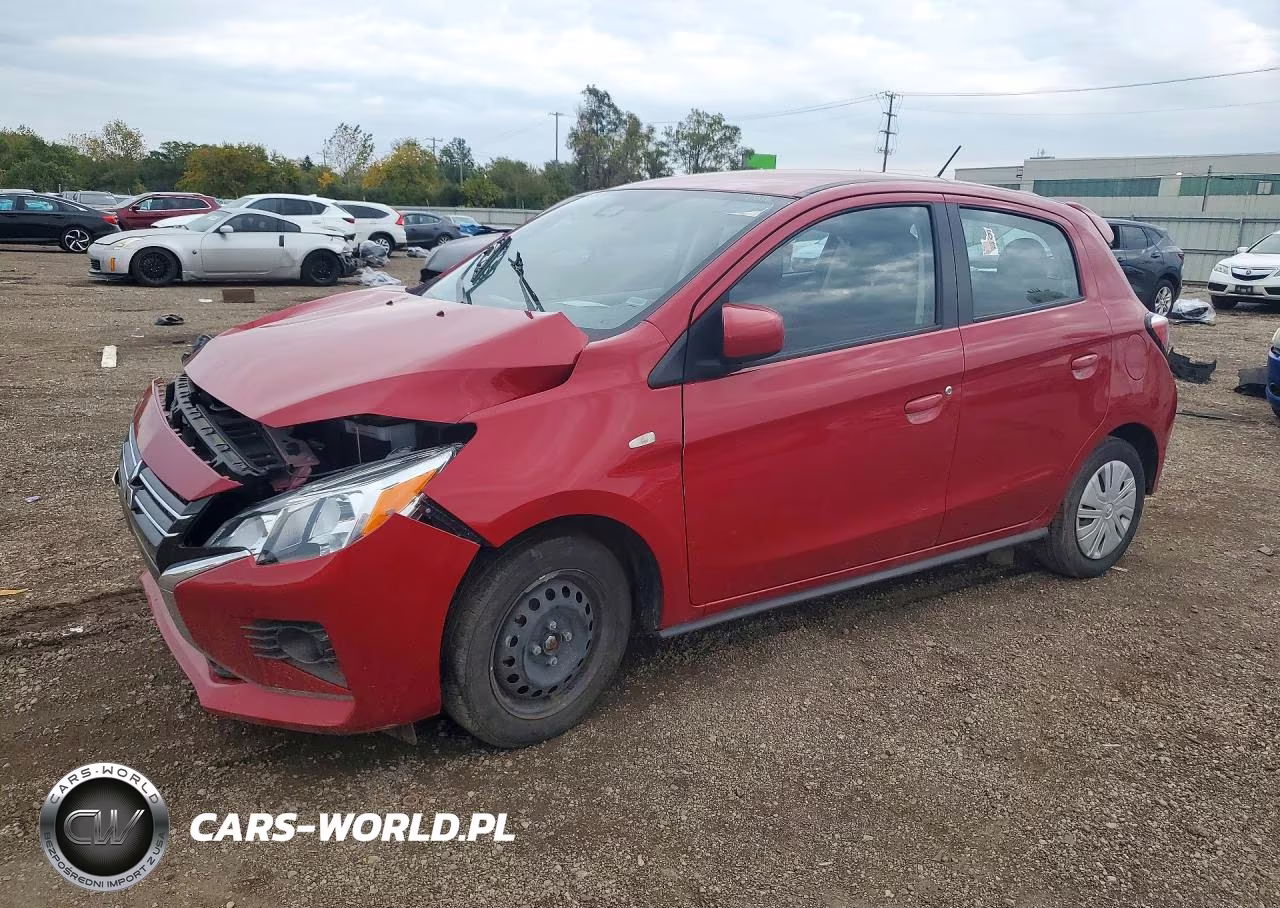 2024 Mitsubishi Mirage Es VIN:ML32AUHJ0RH010023 - 1