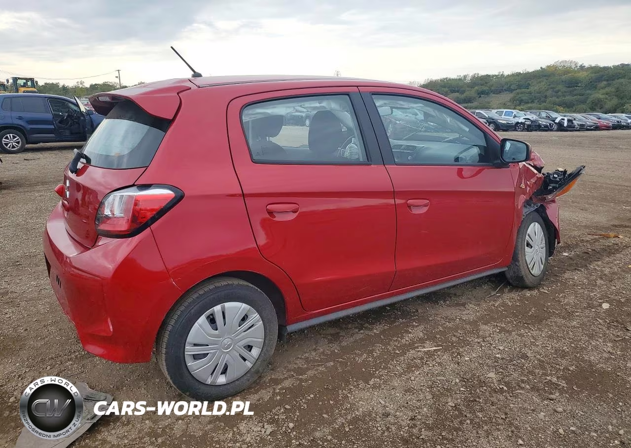 2024 Mitsubishi Mirage Es VIN:ML32AUHJ0RH010023 - 3
