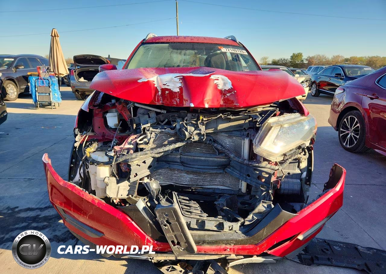 2017 Nissan Rogue Sv VIN:JN8AT2MT3HW393033 - 5