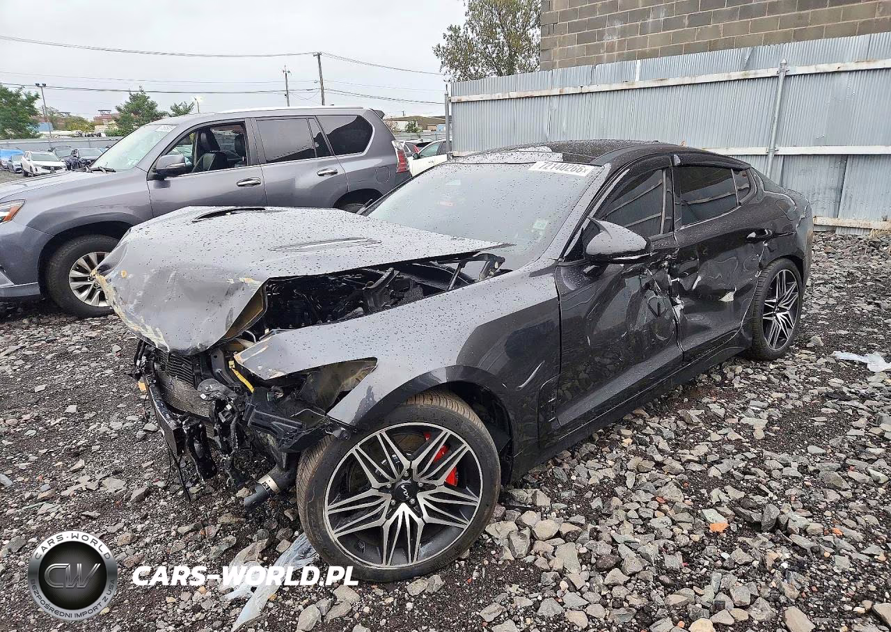 2022 Kia Stinger Gt1 VIN:KNAE45LC1N6104205 - 1
