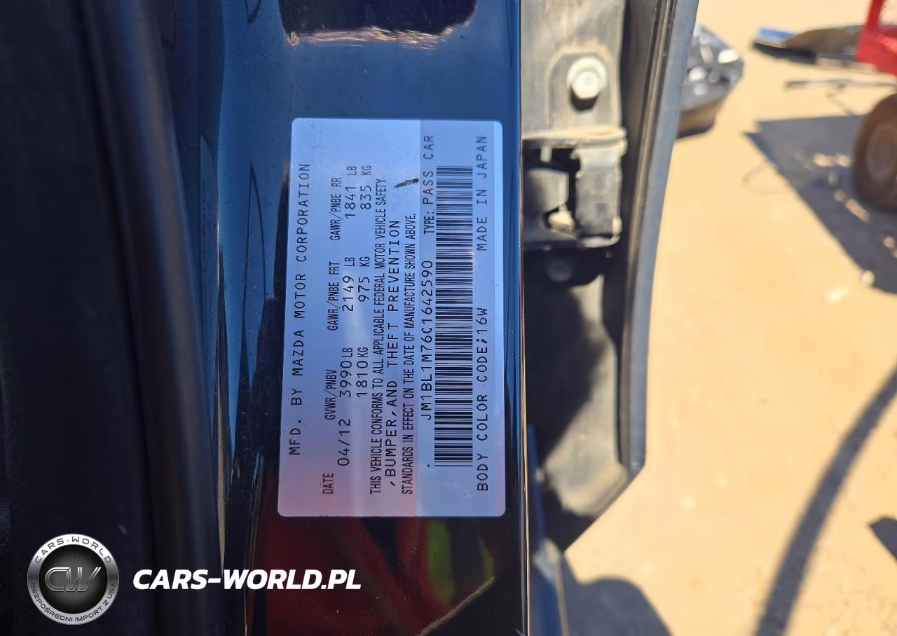2012 Mazda 3 I VIN:JM1BL1M76C1642590 - 13