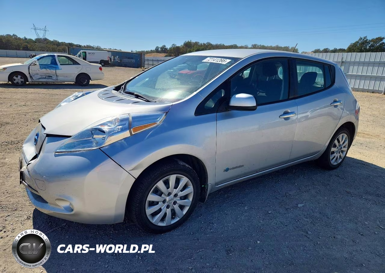 2017 Nissan Leaf S VIN:1N4BZ0CP2HC304499 - 1