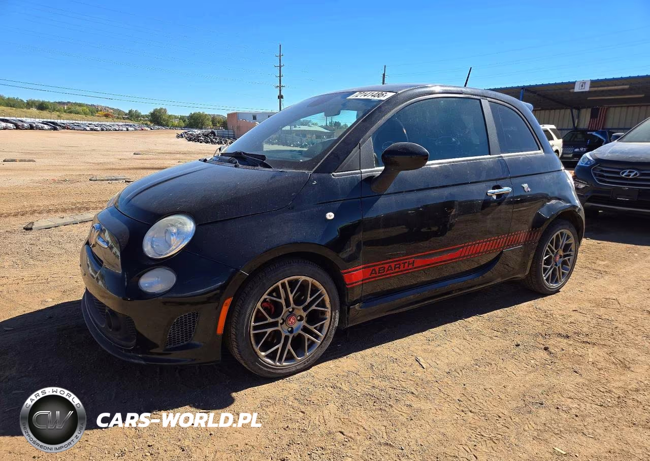 2015 Fiat 500 Abarth VIN:3C3CFFFH7FT597465 - 1