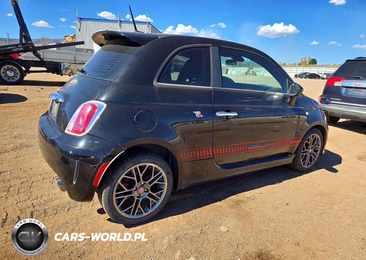 2015 Fiat 500 Abarth VIN:3C3CFFFH7FT597465 - 3