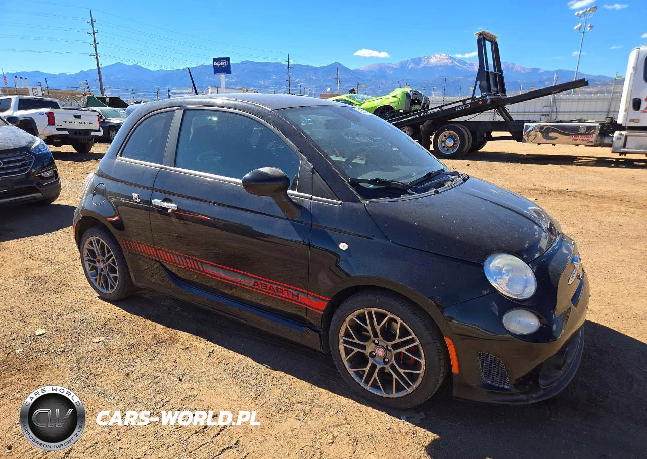 2015 Fiat 500 Abarth VIN:3C3CFFFH7FT597465 - 4