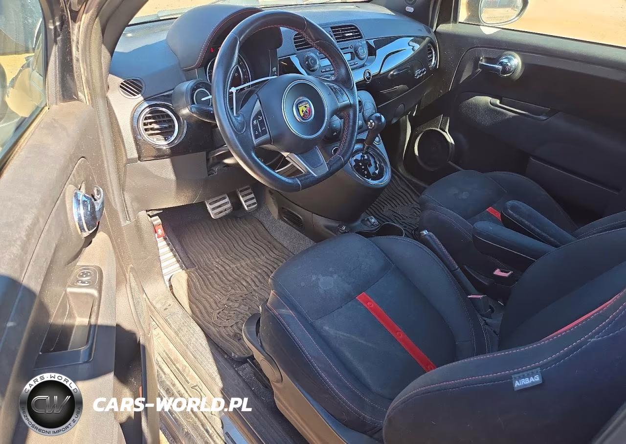 2015 Fiat 500 Abarth VIN:3C3CFFFH7FT597465 - 8