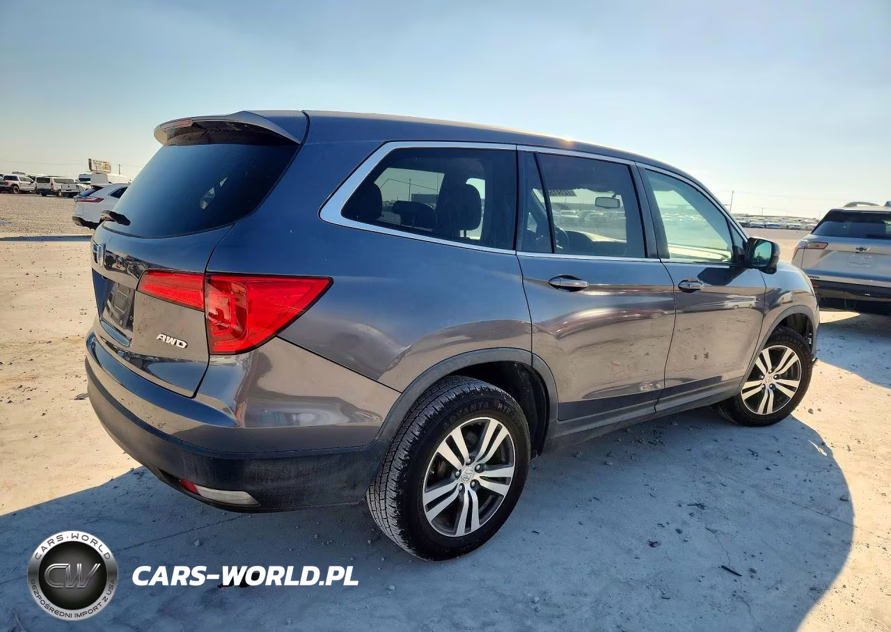2016 Honda Pilot Exln VIN:5FNYF6H75GB079974 - 3