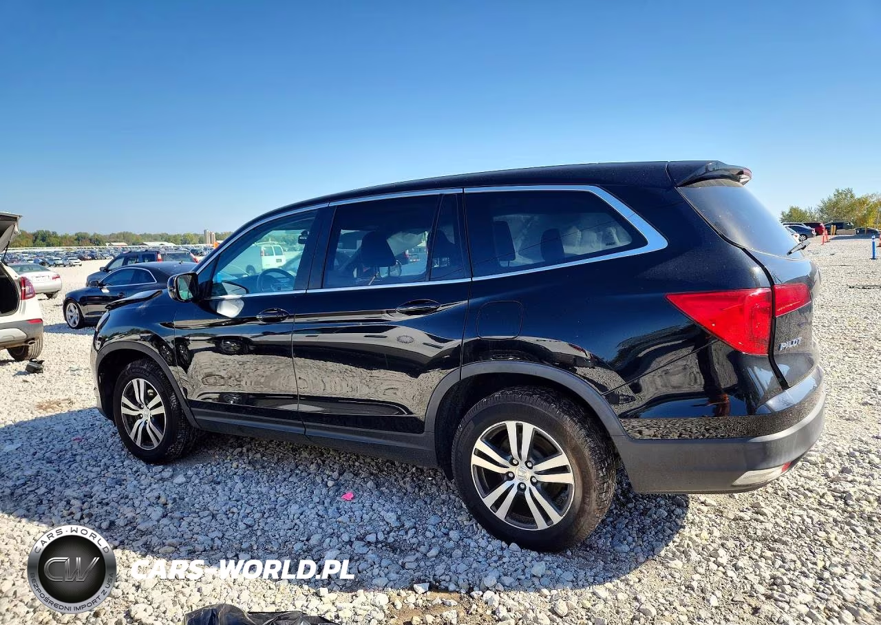 2017 Honda Pilot Exl VIN:5FNYF6H56HB066781 - 2