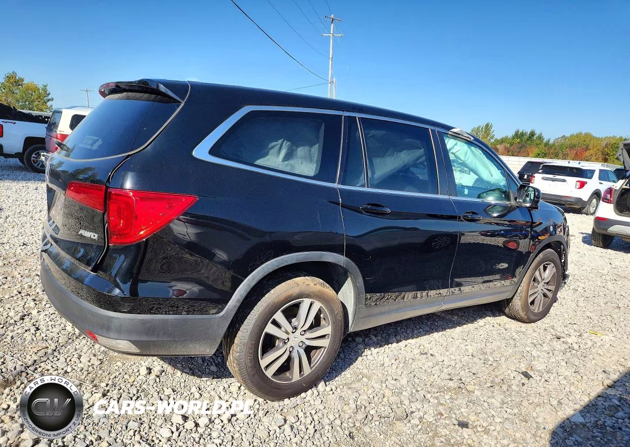 2017 Honda Pilot Exl VIN:5FNYF6H56HB066781 - 3