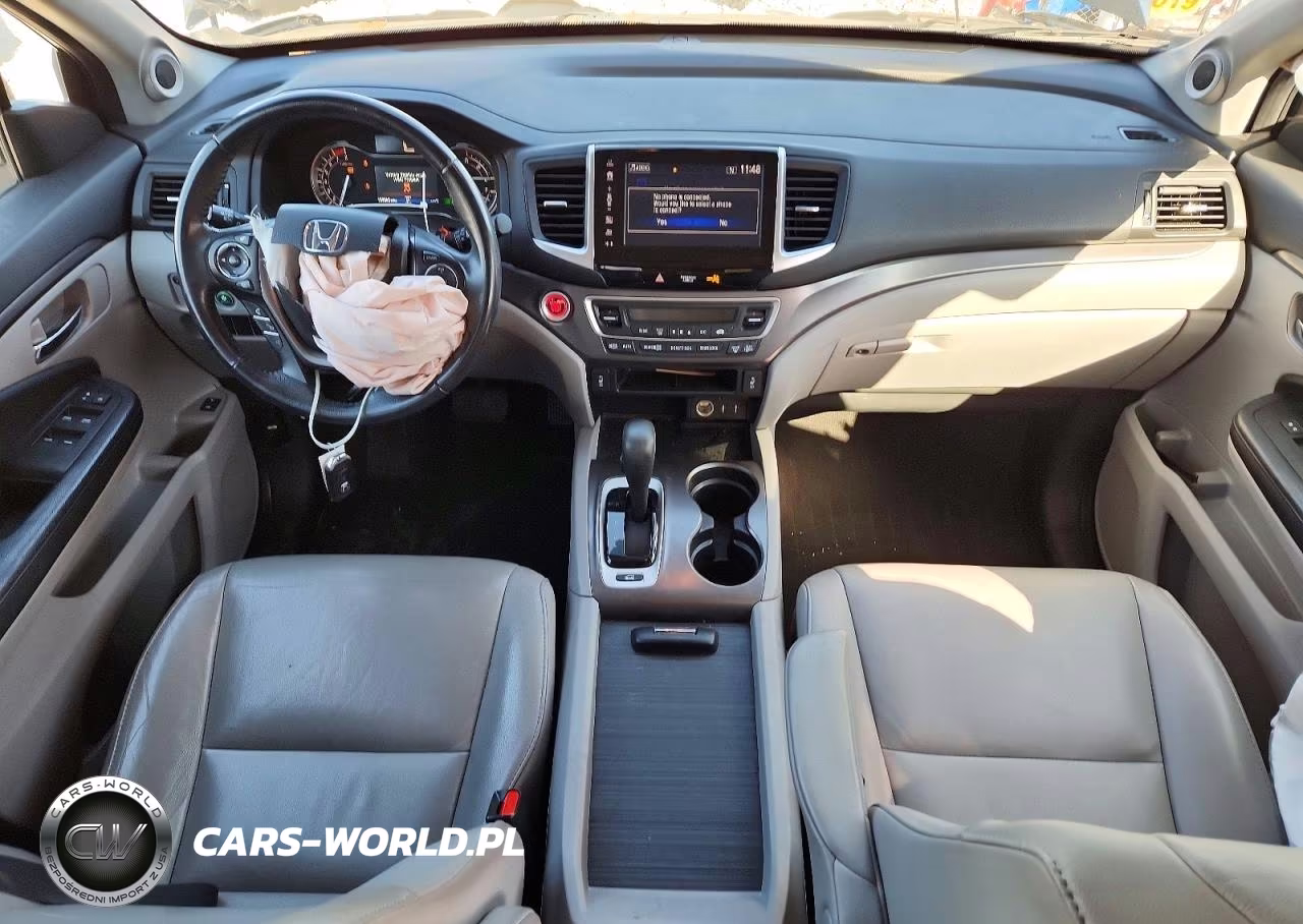 2017 Honda Pilot Exl VIN:5FNYF6H56HB066781 - 8
