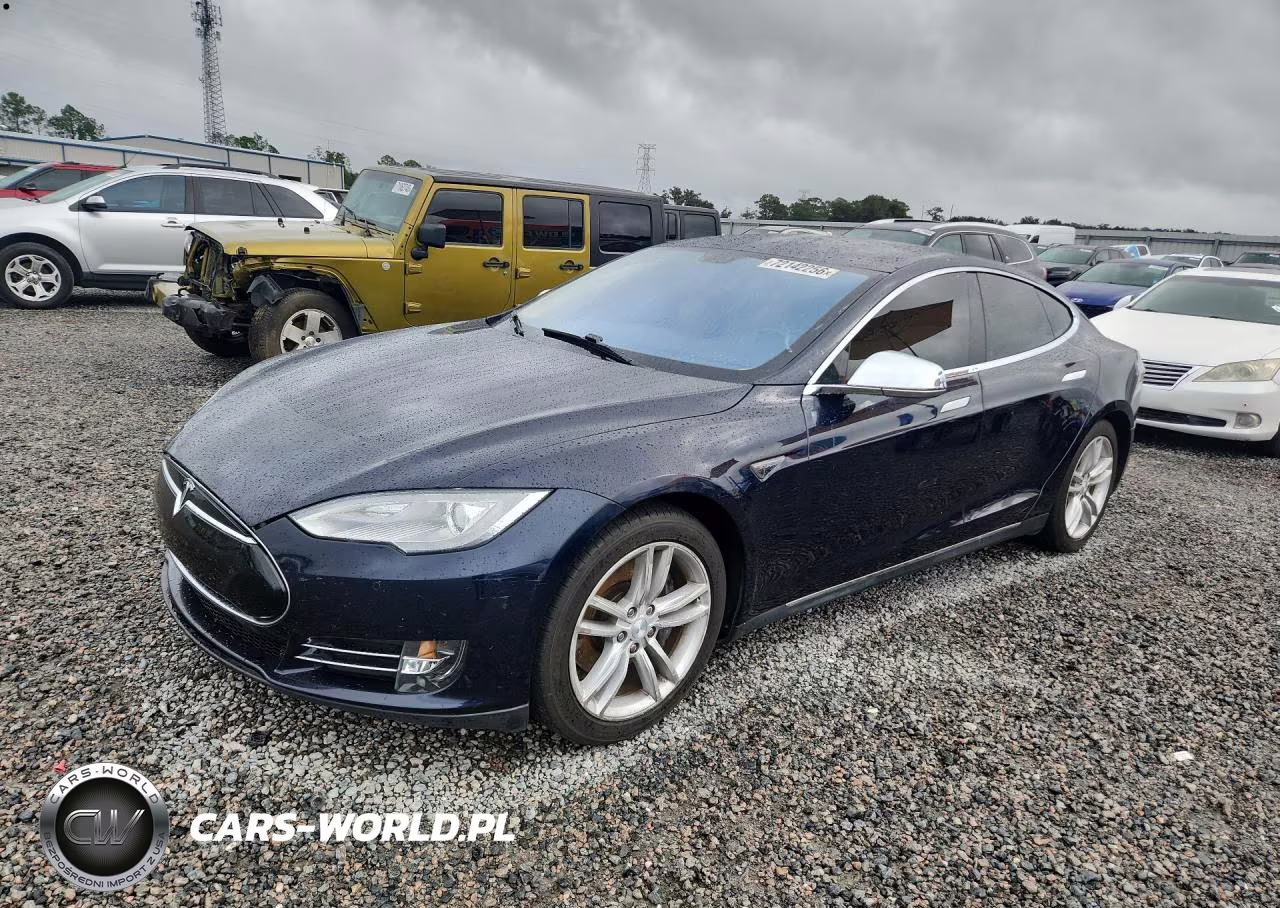 2014 Tesla Model S VIN:5YJSA1H18EFP42986 - 1