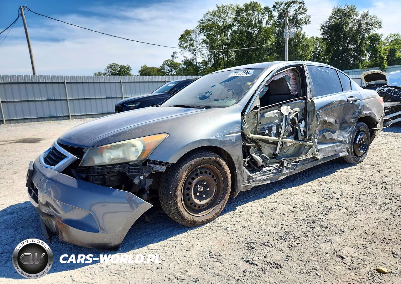 2008 Honda Accord Lx VIN:1HGCP263X8A046612 - 1