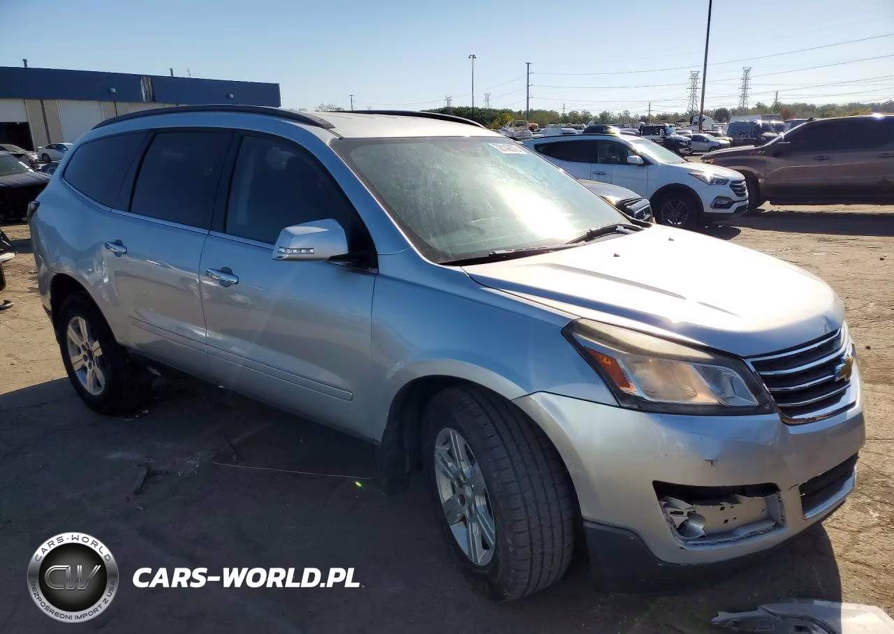 2014 Chevrolet Traverse Lt VIN:1GNKRGKDXEJ190051 - 4