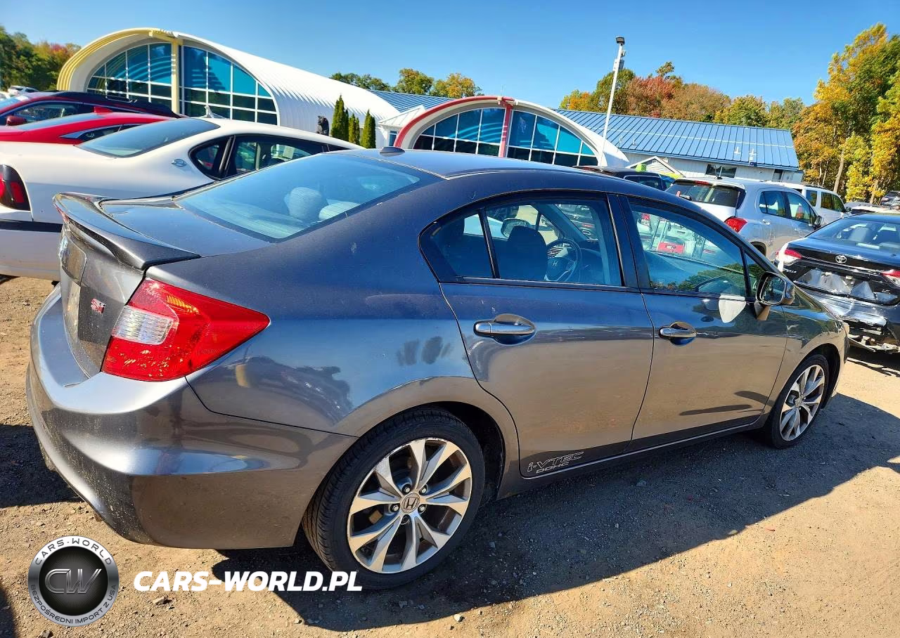 2012 Honda Civic Si VIN:2HGFB6E56CH700960 - 3
