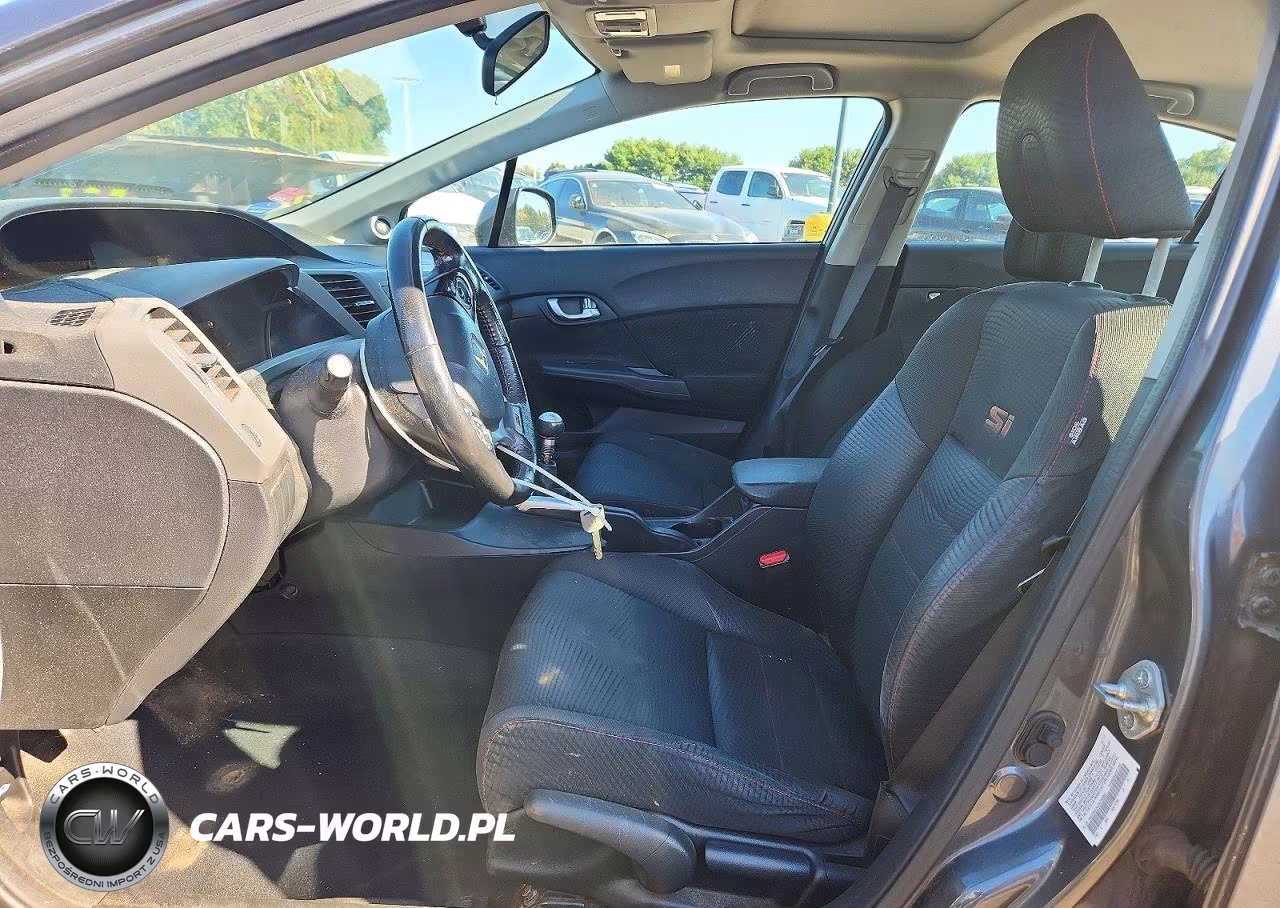 2012 Honda Civic Si VIN:2HGFB6E56CH700960 - 7