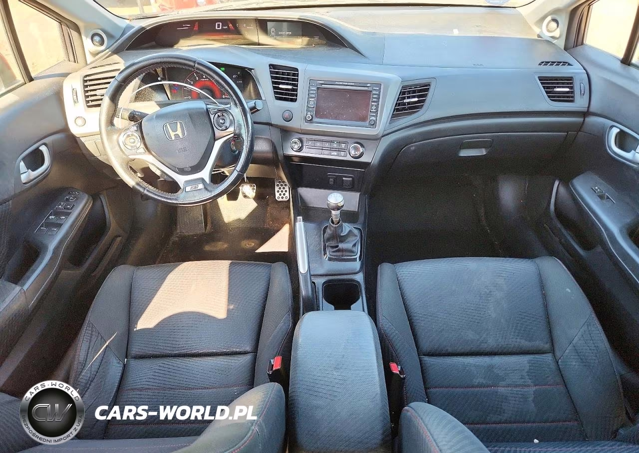 2012 Honda Civic Si VIN:2HGFB6E56CH700960 - 8