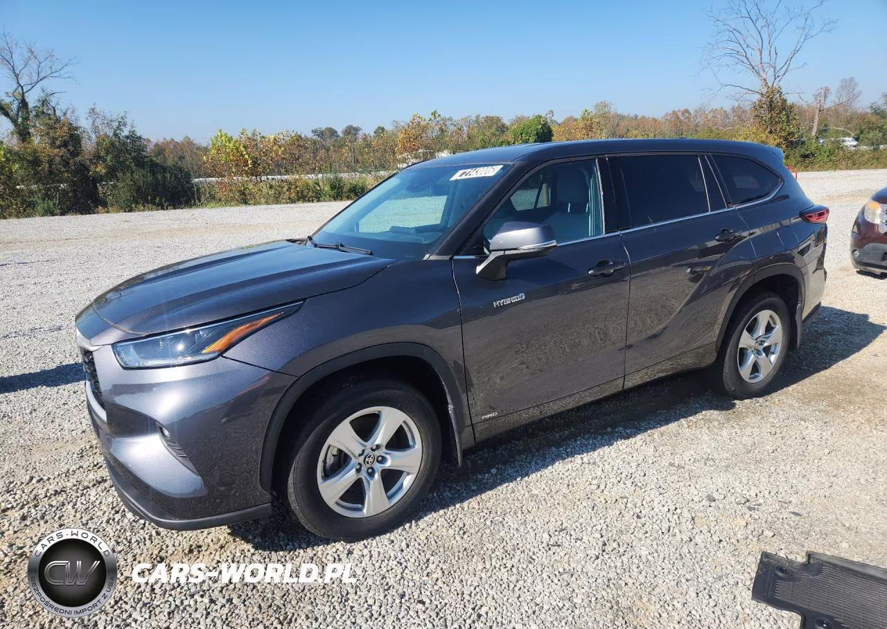 2021 Toyota Highlander Hybrid Le VIN:5TDBBRCH5MS531223 - 1