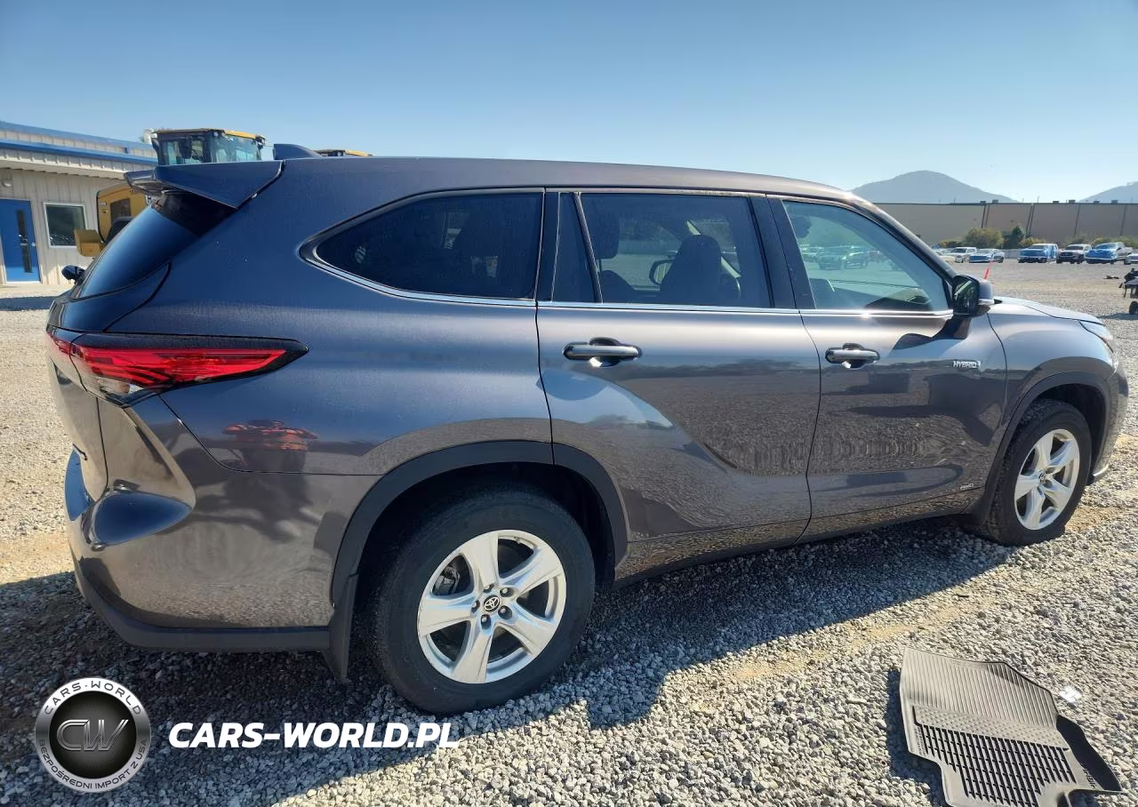 2021 Toyota Highlander Hybrid Le VIN:5TDBBRCH5MS531223 - 3