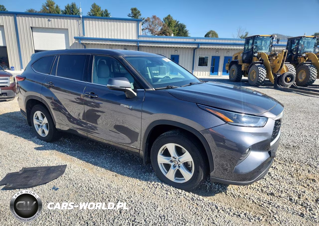 2021 Toyota Highlander Hybrid Le VIN:5TDBBRCH5MS531223 - 4