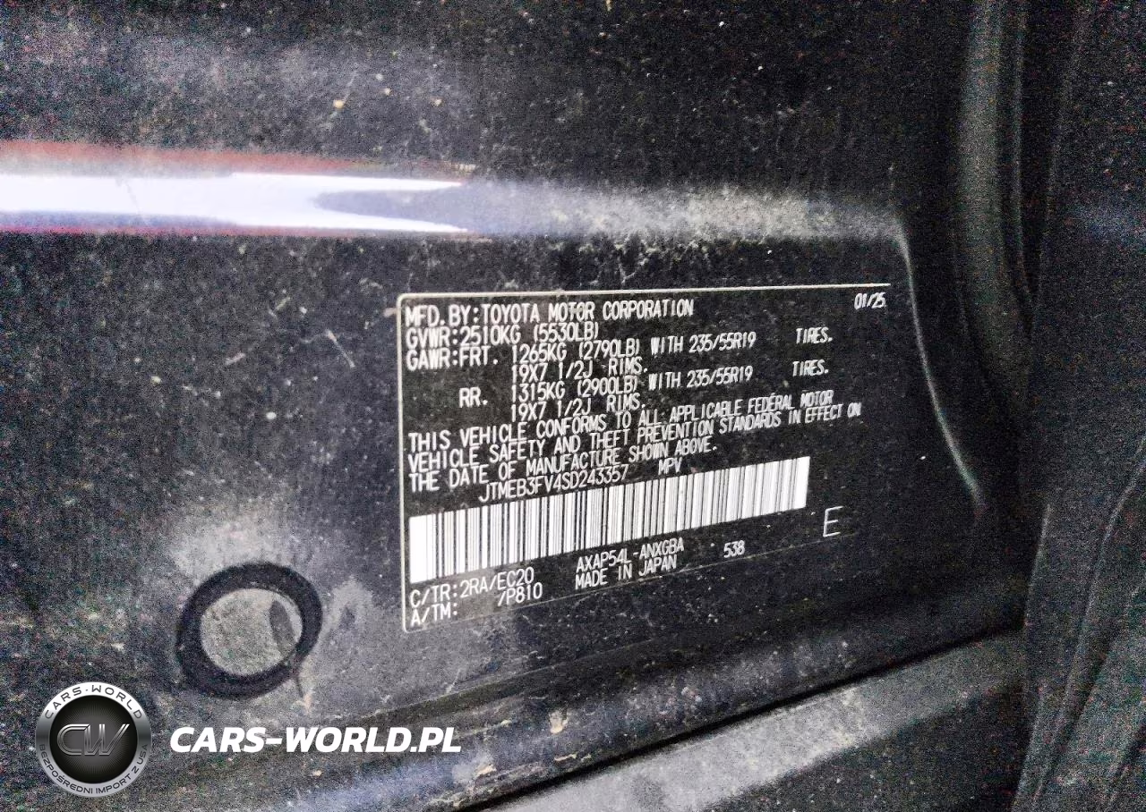 2025 Toyota Rav4 Xse VIN:JTMEB3FV4SD243357 - 13