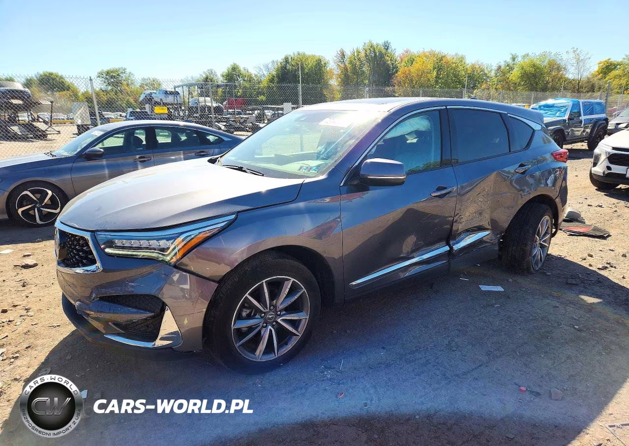 2021 Acura Rdx Technology VIN:5J8TC2H59ML013707 - 1