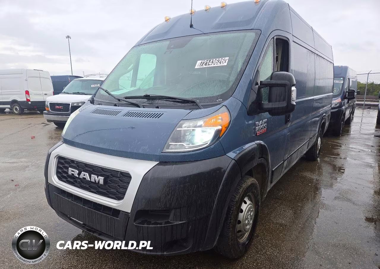 2021 Ram Promaster 3500 Delivery Van VIN:3C6MRVJG5ME535247 - 1
