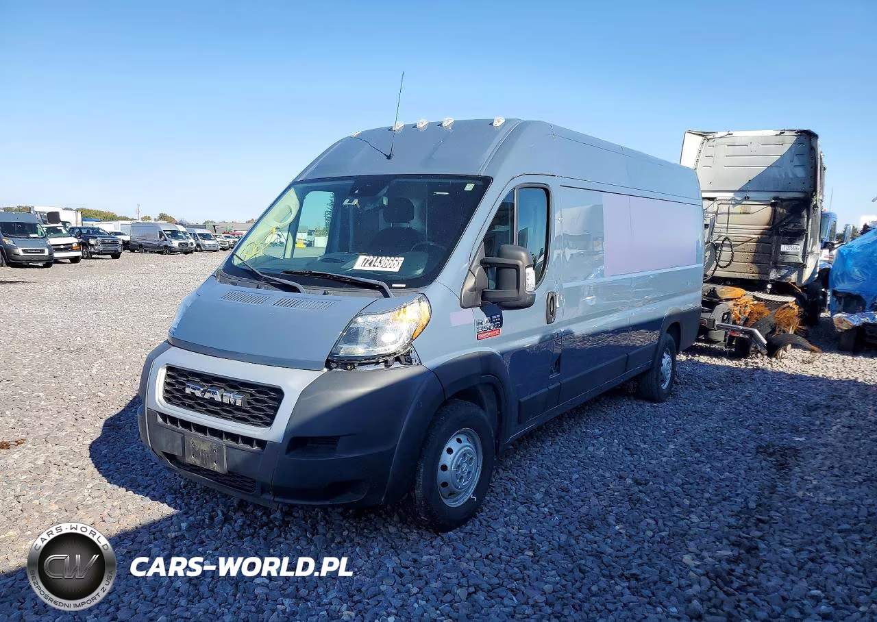 2021 Ram Promaster 3500 Delivery Van VIN:3C6MRVJG6ME536472 - 1