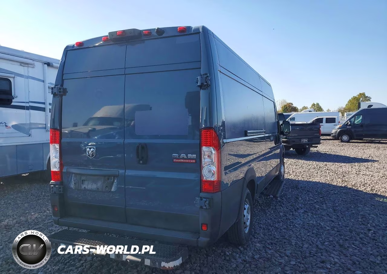 2021 Ram Promaster 3500 Delivery Van VIN:3C6MRVJG6ME536472 - 3