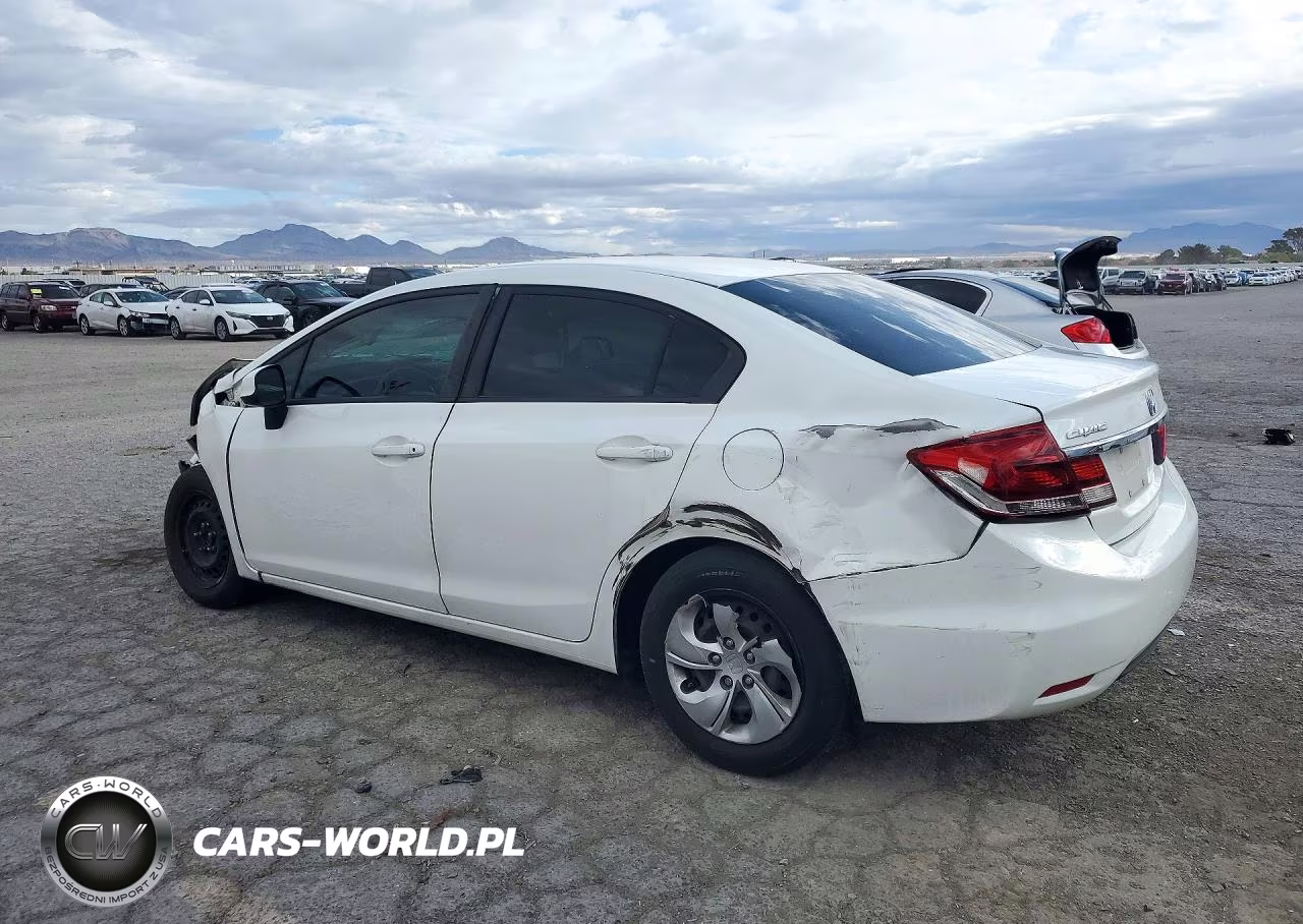 2013 Honda Civic Lx VIN:2HGFB2F50DH549025 - 2