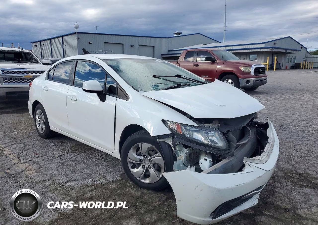 2013 Honda Civic Lx VIN:2HGFB2F50DH549025 - 4