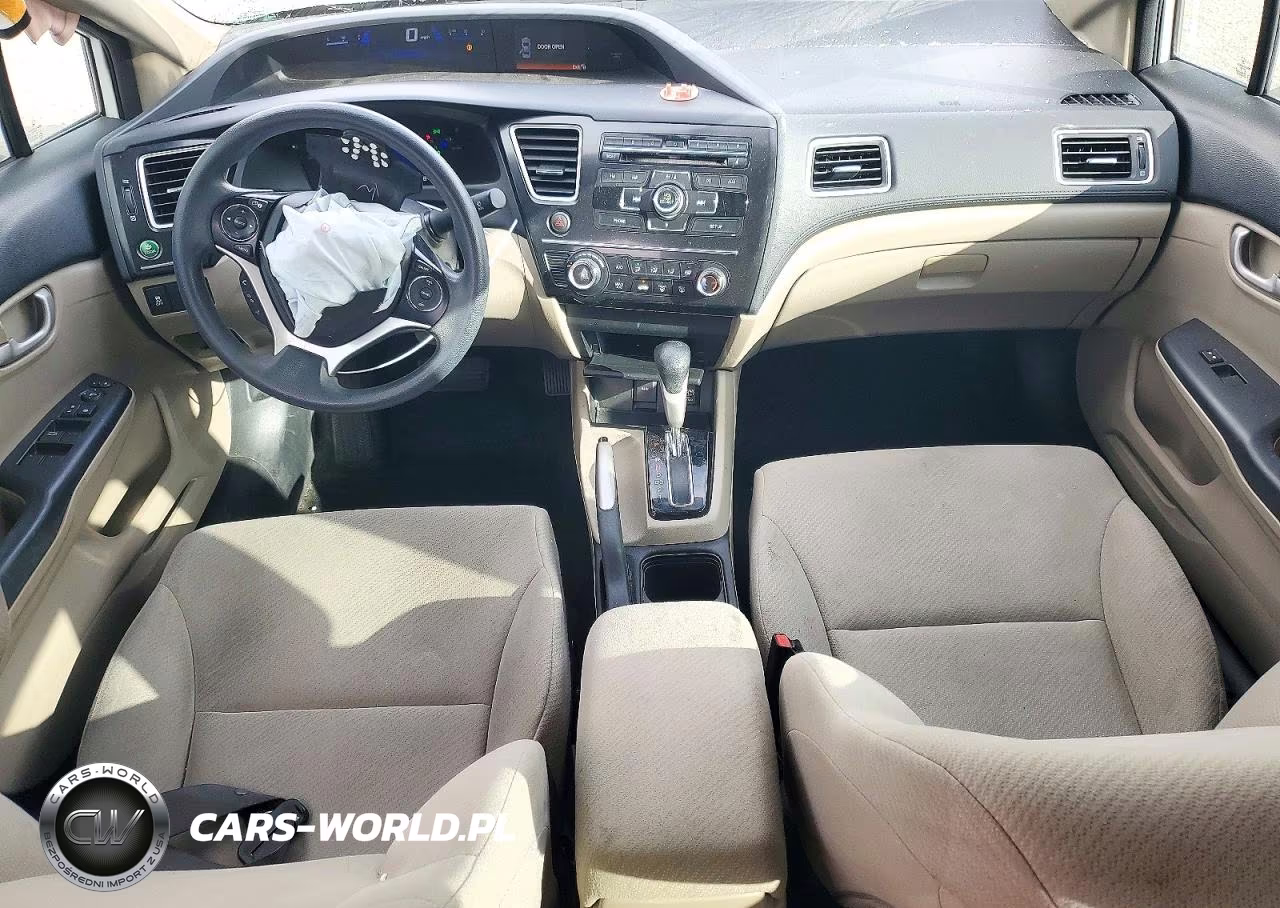 2013 Honda Civic Lx VIN:2HGFB2F50DH549025 - 8