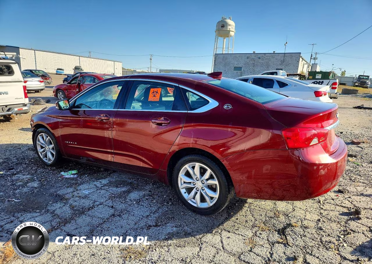 2017 Chevrolet Impala Lt VIN:2G1105SAXH9137769 - 2