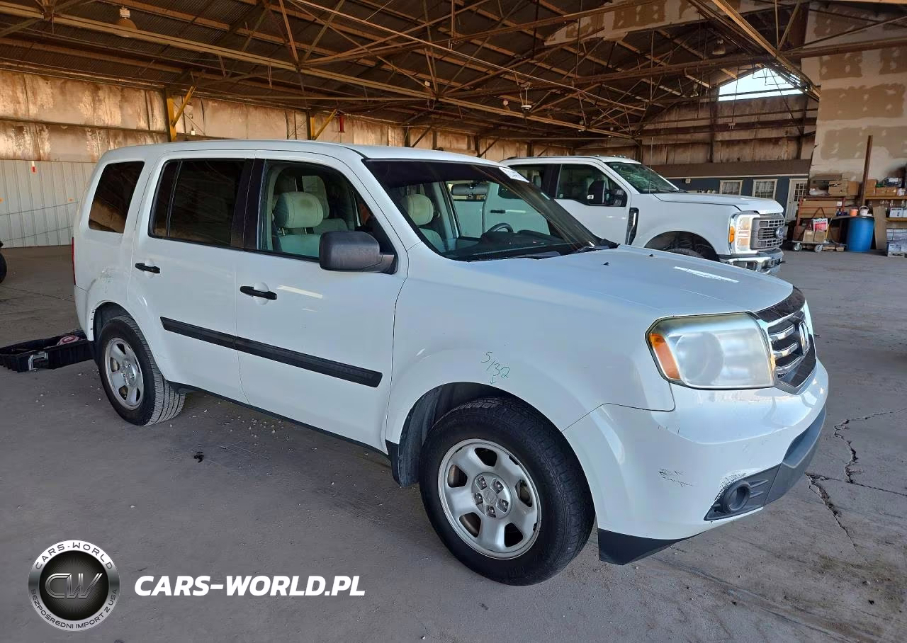 2015 Honda Pilot Lx VIN:5FNYF4H25FB038459 - 4