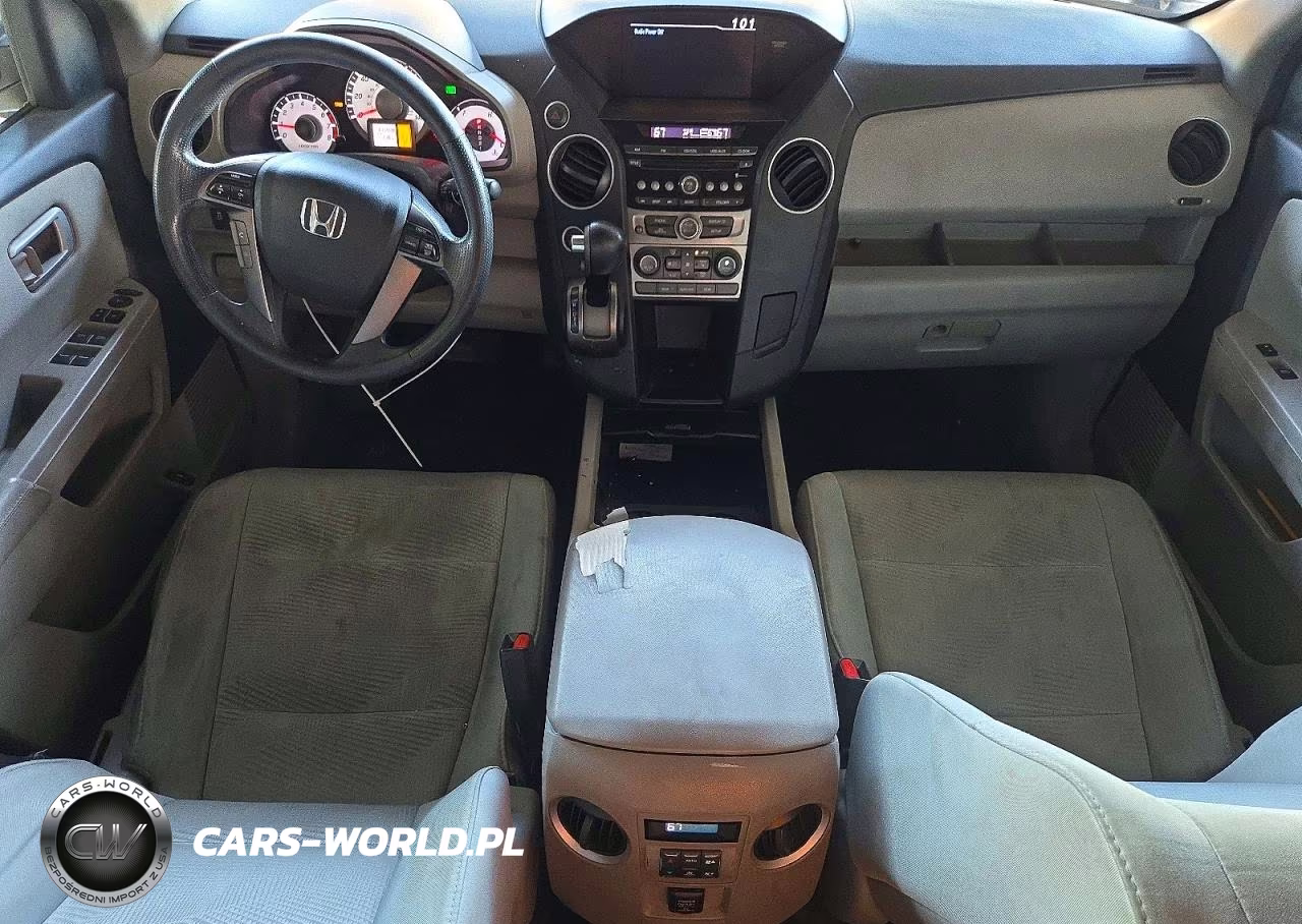 2015 Honda Pilot Lx VIN:5FNYF4H25FB038459 - 8