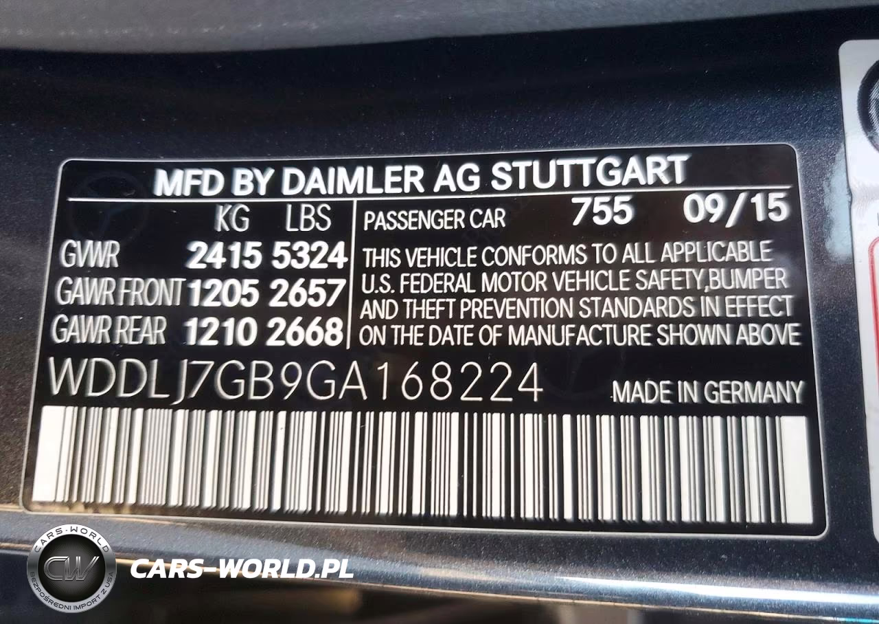 2016 Mercedes-Benz Cls 63 Amg S-Model VIN:WDDLJ7GB9GA168224 - 14