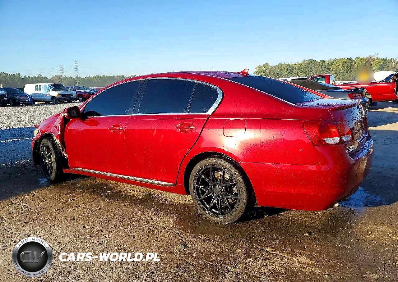2008 Lexus Gs 350 VIN:JTHBE96S480037621 - 2