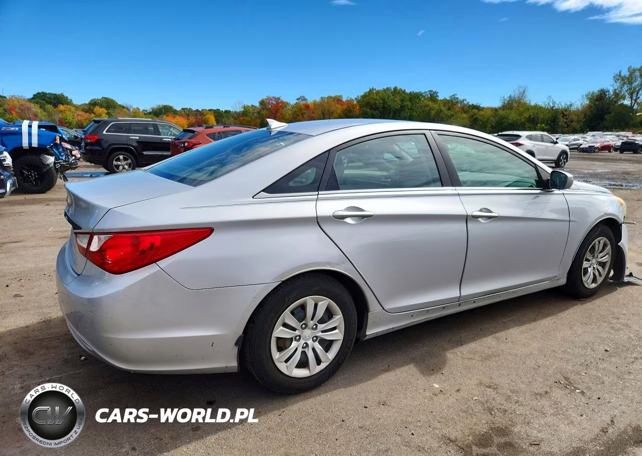 2012 Hyundai Sonata Gls VIN:5NPEB4AC7CH429496 - 3