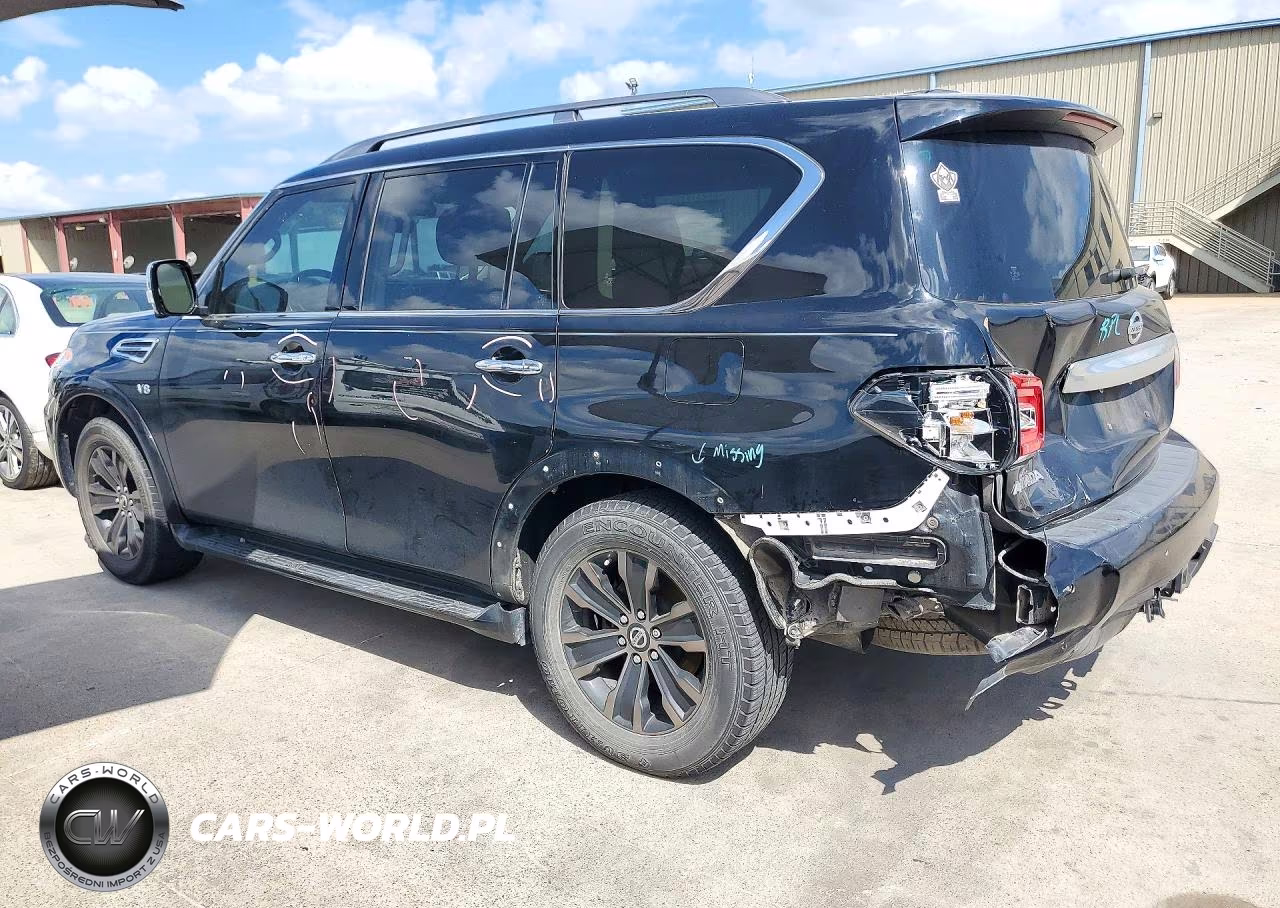 2019 Nissan Armada Platinum VIN:JN8AY2NF1K9350715 - 2